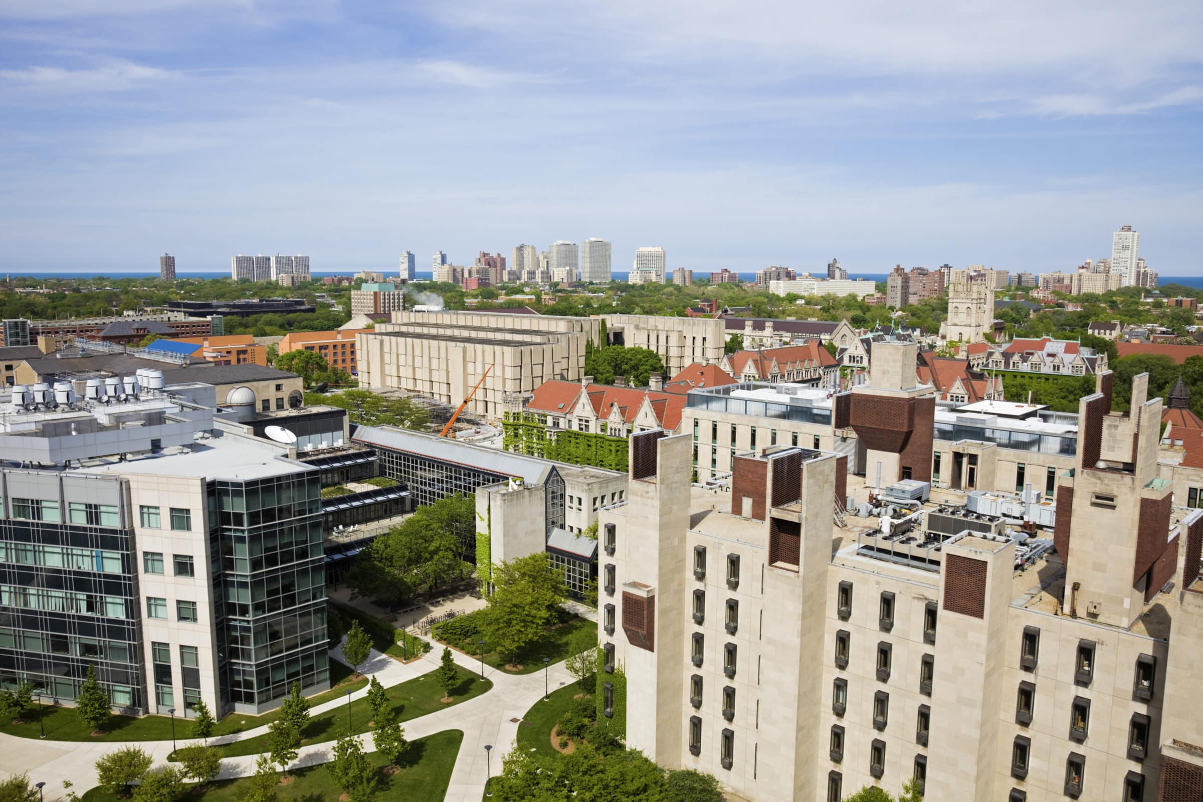 University,Of,Chicago,Campus,Aerial,Photo.